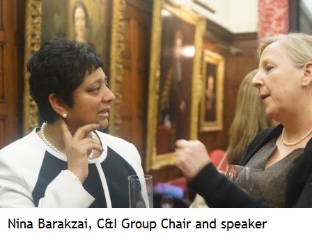 Nina Barakzai, C&I Group Chair and speaker