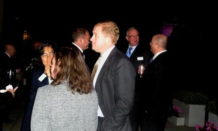 Christiane Valansot and Fergus Randolph with BEC administrator Catherine Walton