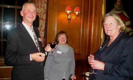 Mr & Mrs Neil Alton with Tricia Howse, Vice Chairman
