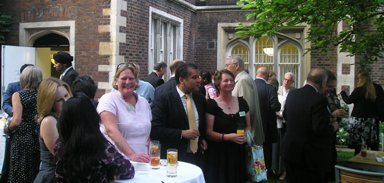 A good view of BACFI Administrator Sandra Janes on parade with Ryan Porter, Tricia Howse and Sara George.
