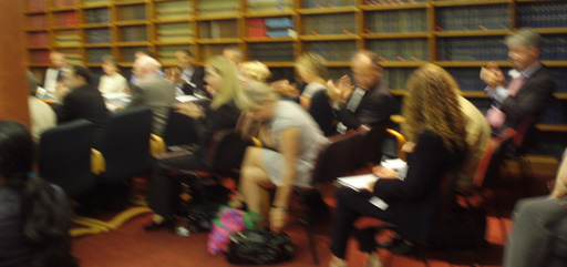 BACFI's Ethics roundtable on 27th July 2010.