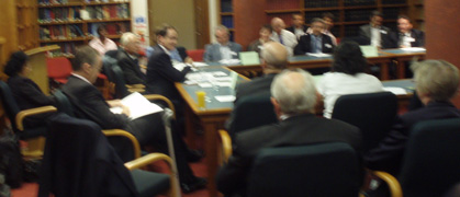 BACFI's Ethics roundtable on 27th July 2010.